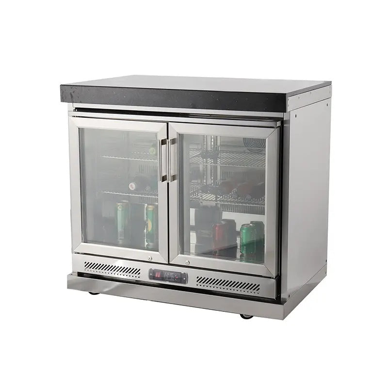 Outdoor Freestanding Kitchen Fridge Cabinet Customized Outdoor Kitchen Set for Grill Modular Cabinet Outdoor Kitchen BBQ Island