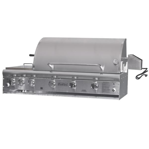 ProFire PFDLX48RS 48-inch Deluxe Series grill head with double side burner