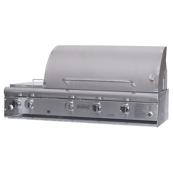 ProFire PFDLX48SIH 48-inch Deluxe Series hybrid grill head with double side burner