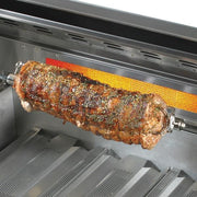 ProFire rear infrared broiler and heavy duty rotisserie
